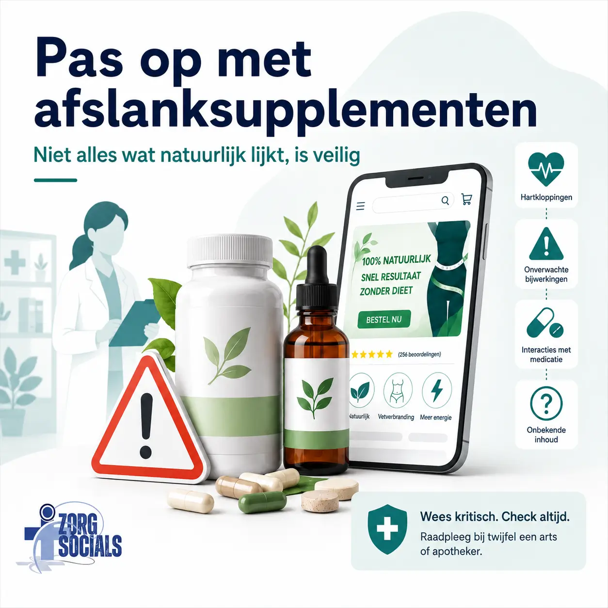 Trap niet in de belofte van “snel afvallen”
